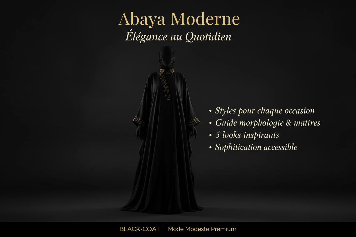 Abaya Moderne : Comment Porter ce Vêtement Élégant au Quotidien