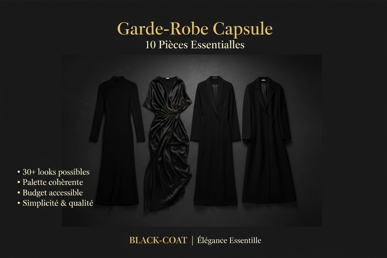 Construire une Garde-Robe Capsule Élégante avec 10 Pièces Essentielles