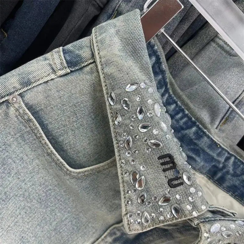 Jupe Trapèze Taille Haute Femme - Mini Jupe Vintage avec Poches