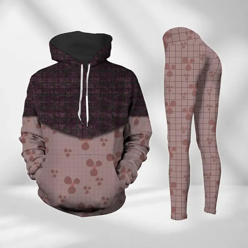 Ensemble Disney Femme - Sweat à Capuche 3D et Pantalon Yoga