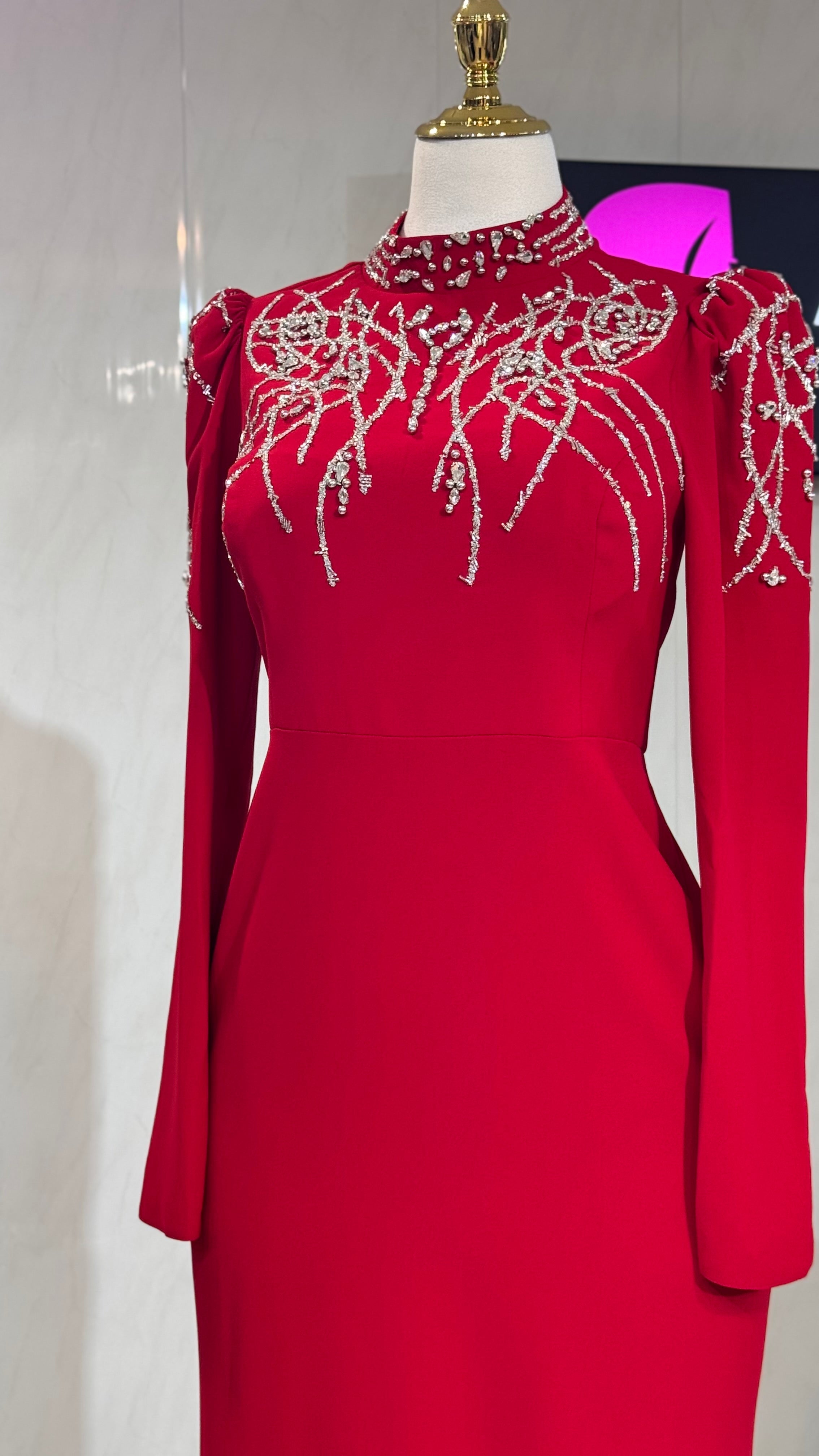 Robe de Soirée Élégante 160cm