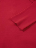 🧵 Détail de la texture premium et des finitions soignées - Gilet structuré en viscose pour un look impeccable toute la journée