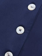 💫 Détail du boutonnage devant - Rangée de boutons élégants qui crée une ligne verticale flatteuse et un charme rétro-chic ✨