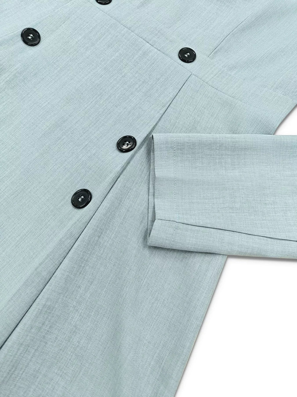 💫 Détail du boutonnage devant - Rangée de boutons élégants qui crée une ligne verticale flatteuse et un charme rétro-chic ✨