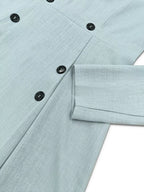 💫 Détail du boutonnage devant - Rangée de boutons élégants qui crée une ligne verticale flatteuse et un charme rétro-chic ✨