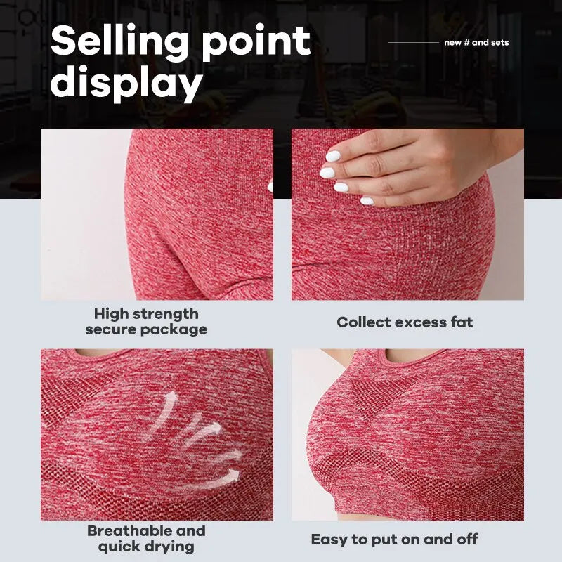 Soutien-Gorge Sport Push-Up Femme - Brassière Respirante Yoga Fitness